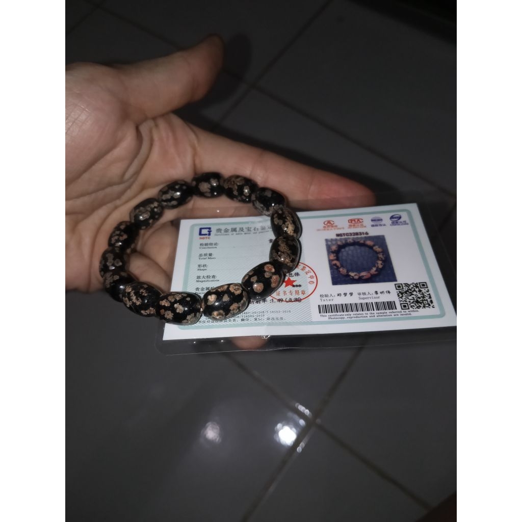 Snowflake Obsidian / Gelang Obsidian / Obsidian Jewellery