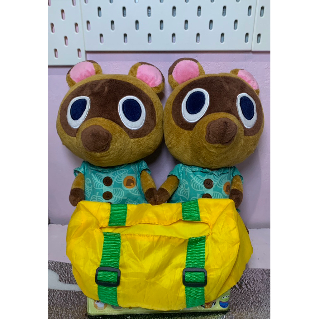 Kotak Tisu Tom Nook & Timmy Animal crossing // Boneka tempat tisu Animal crossing