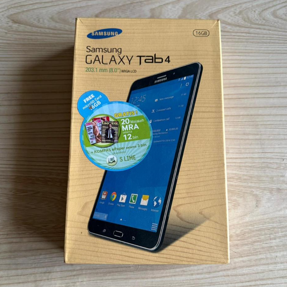 Samsung Galaxy Tab 4 SM-T331 Tablet 8.0/8 Inch 16GB Storage/1GB RAM FULLSET BOX LIKE NEW EX SEIN. ma