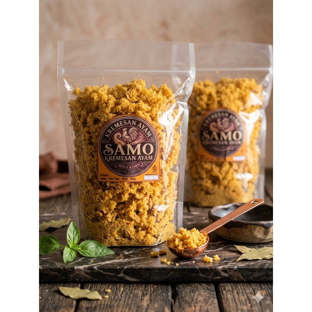 Kremesan Ayam Samo 250gr