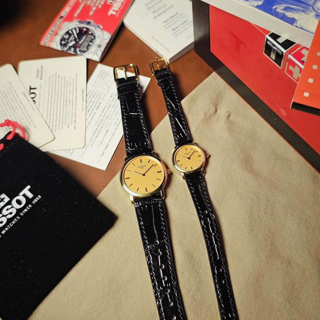Vintage Tissot 1853 Classic Couple Fullset New Old Stock Original