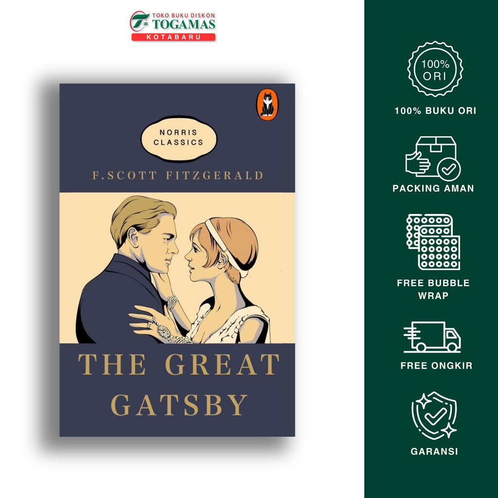 The Great Gatsby (Norris Classics) - F Scott Fitzgerald - Novel Original