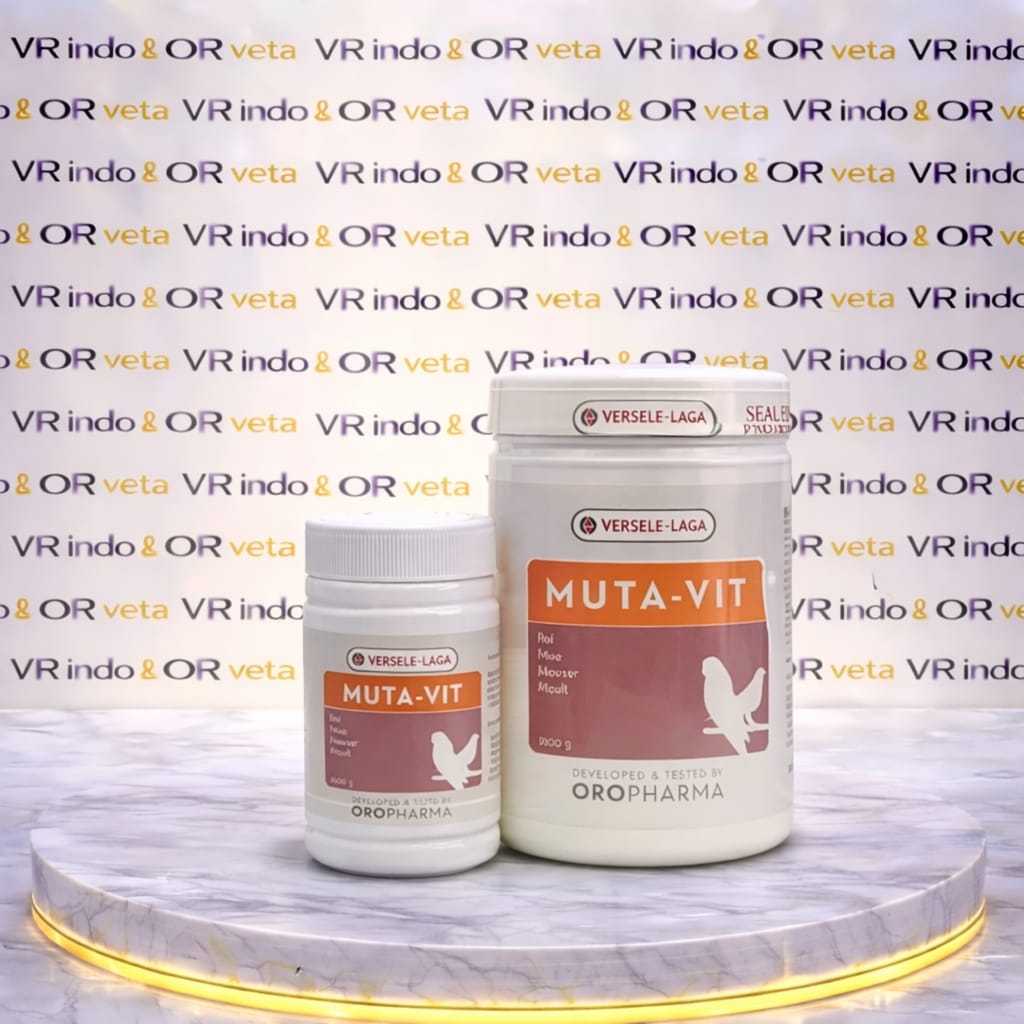 MUTA VIT (repack 25 gr) VERSELE LAGA MENINGKATKAN MABUNG PERKEMBANGAN BULU BURUNG