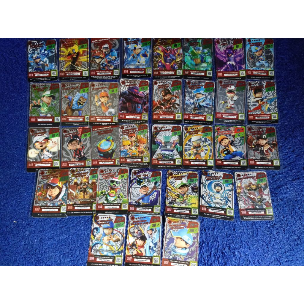 kartu Choki-choki Boboiboy (Foil)