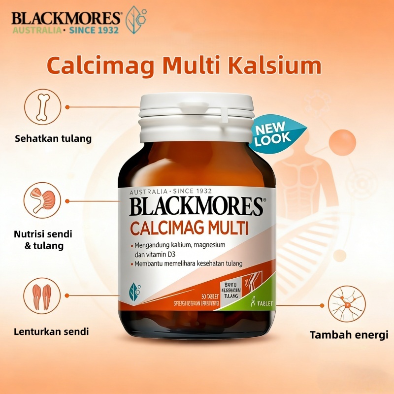 Blackmores Calcimag Multi BPOM Kalbe (Obat Tulang) - 30 tablet / 90 tablet