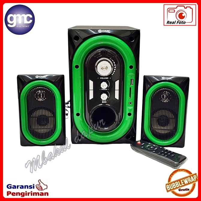 Speaker Aktif Speaker Multi Media Salon Aktif Gmc SNI Bergaransi Non Bluetooth