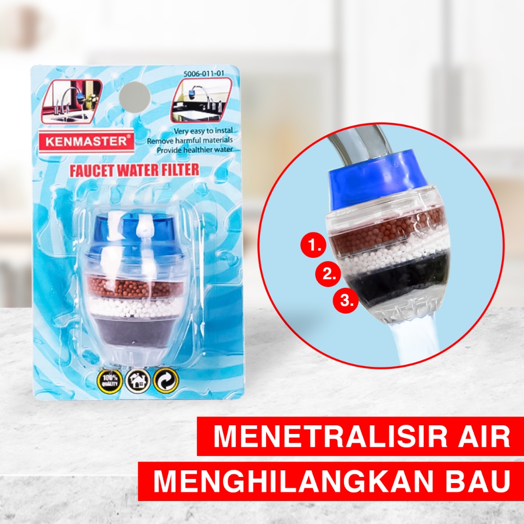 SAB Filter Air Carbon Active 3L Original Saringan Air Kran / Kenmaster Penyaring Air SARINGAN AIR KR