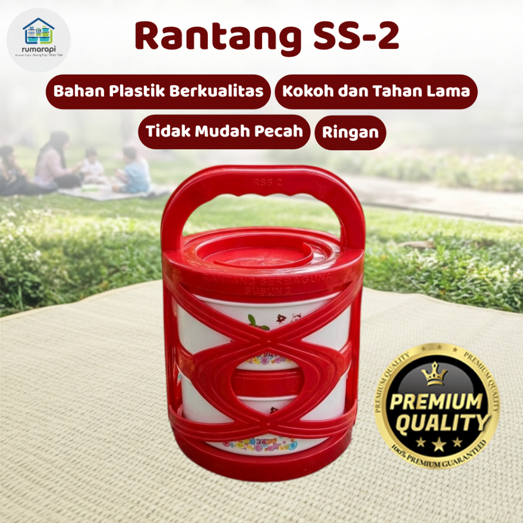MPW Rantang Susun 2 / Rantang Susun / Rantang Makanan / Rantang Piknik