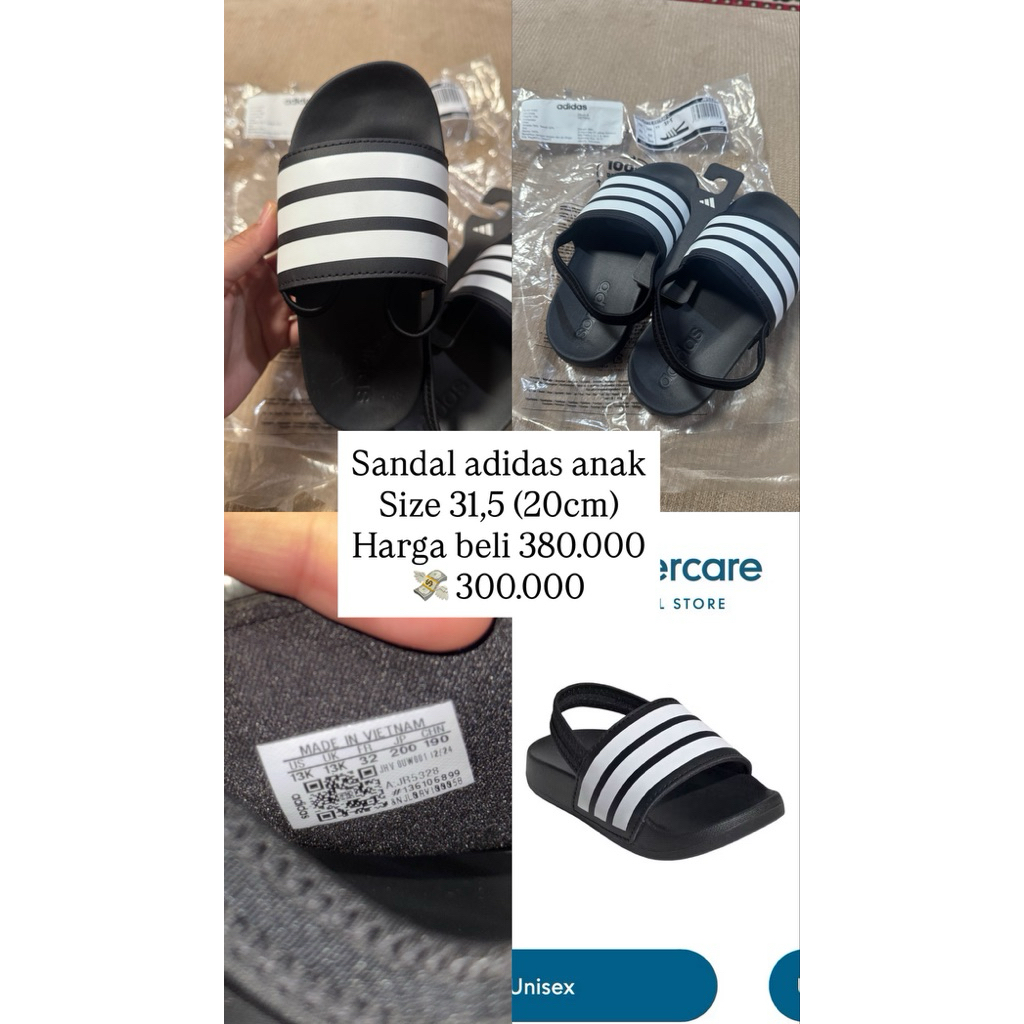 sandal adidas anak