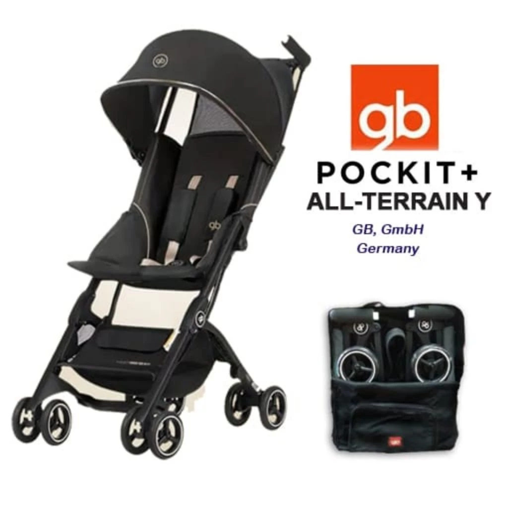 Pockit+ All Terrain-BLACK GOLD-Stroller GB Pockit