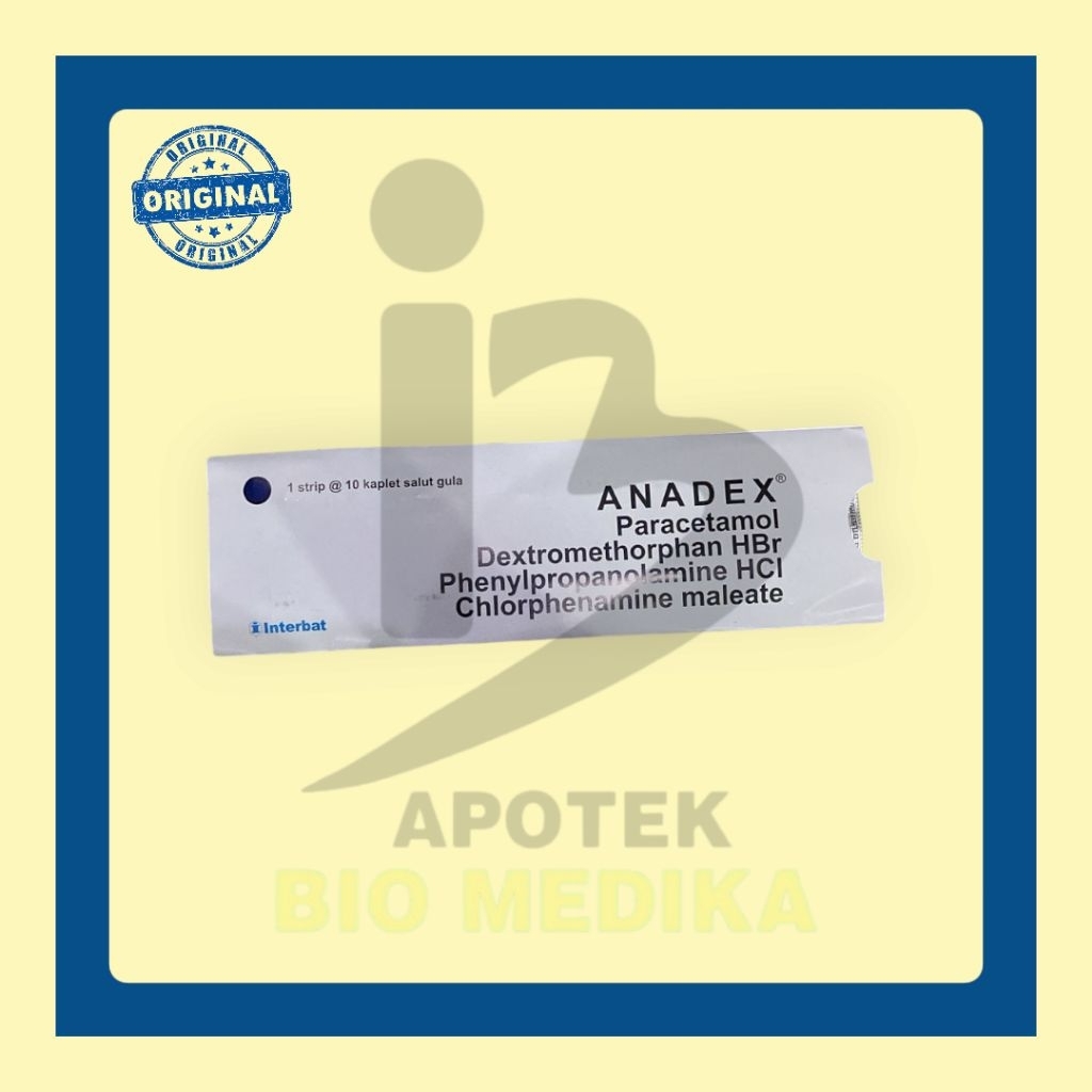 ANADEX TABLET FLU BATUK