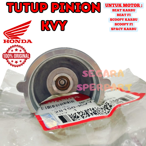 TUTUP PINION GIGI STATER KODE-KVY/KVB ASLI AHM HONDA BEAT/SCOOPY/VARIO KARBU-FI KUALITASJAMINPRESISI