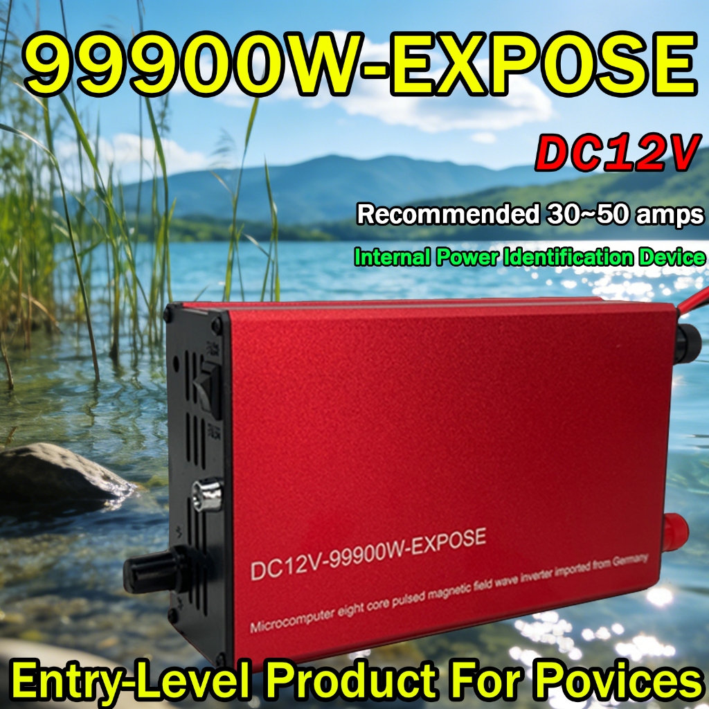 Ready Support COD Original 99900W-EXPOSE 12V safe highpower SUSAN ultrasonik inverter SUSAN inverter