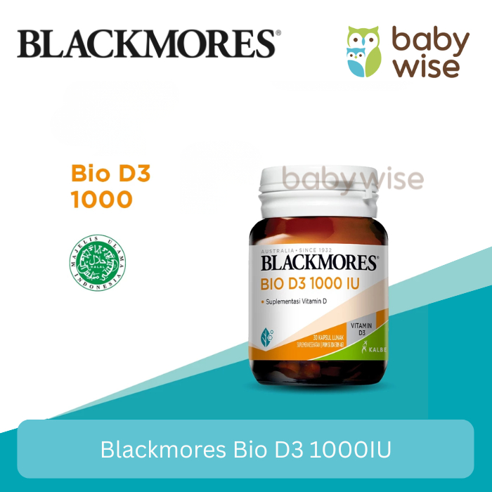 Blackmores Bio D3 1000IU BPOM KALBE