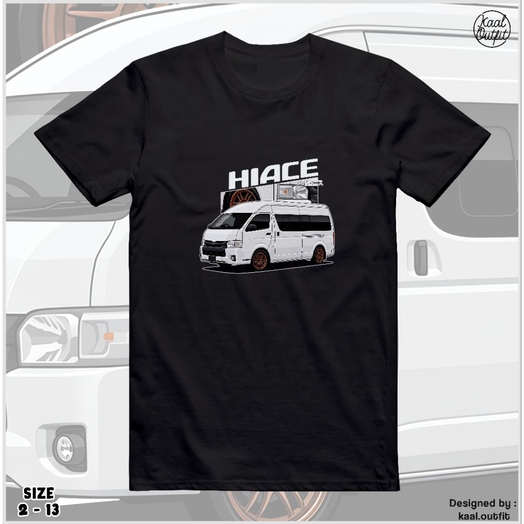 Kaos Anak Toyota Hiace