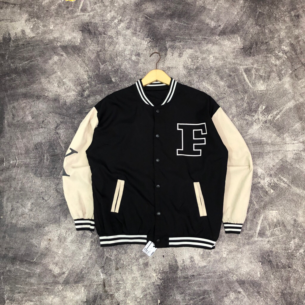 Jacket Varsity F • kode : #cbs9t88a