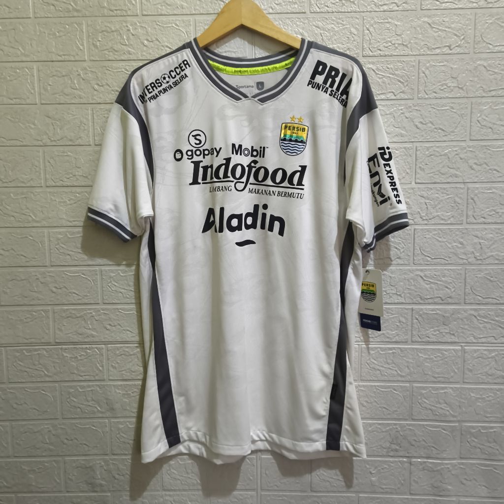 Jersey Persib Bandung 2022/2023 Third Player Issue size L #19 D. Da Silva Original