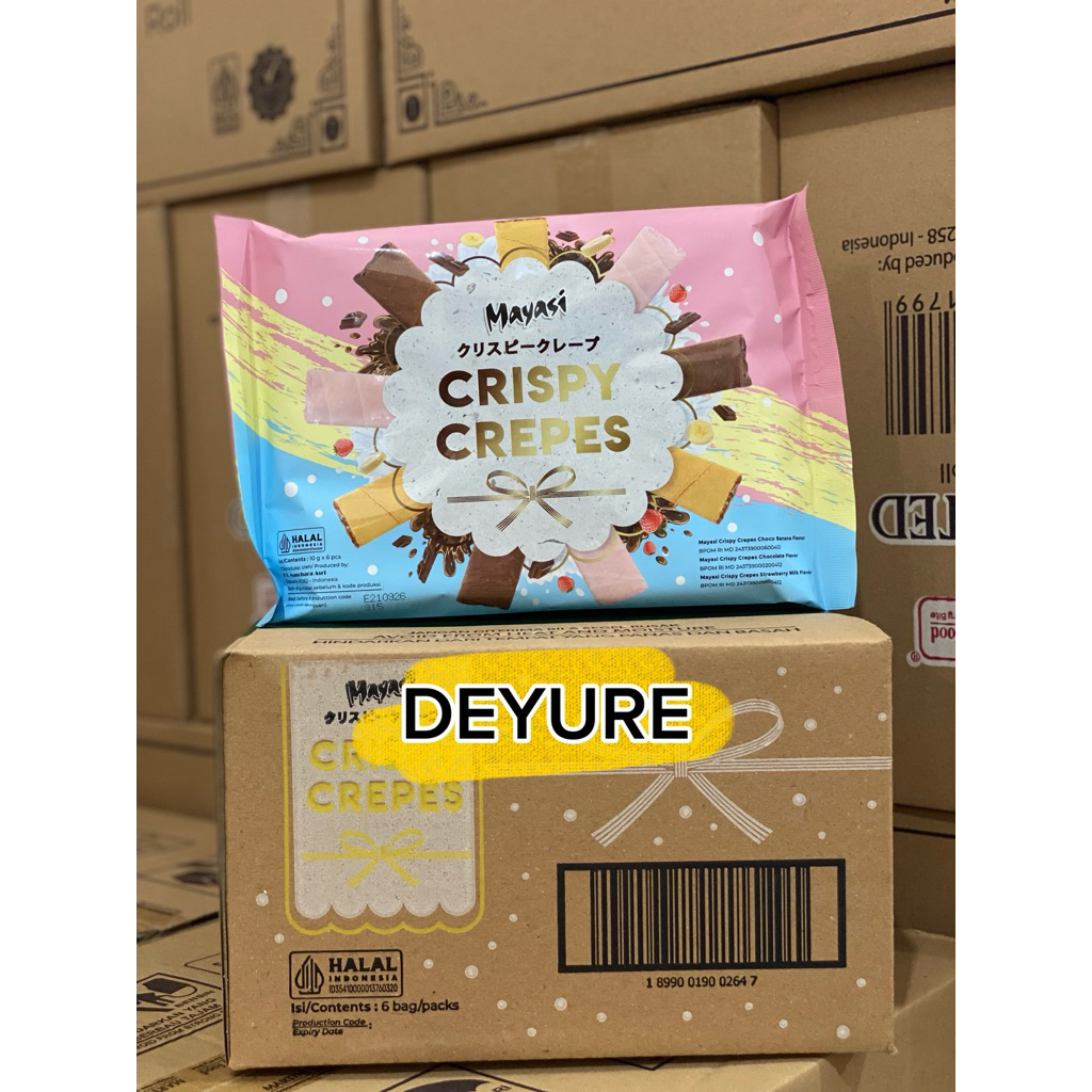( ECER ) mayasi crispy crepes sharepack