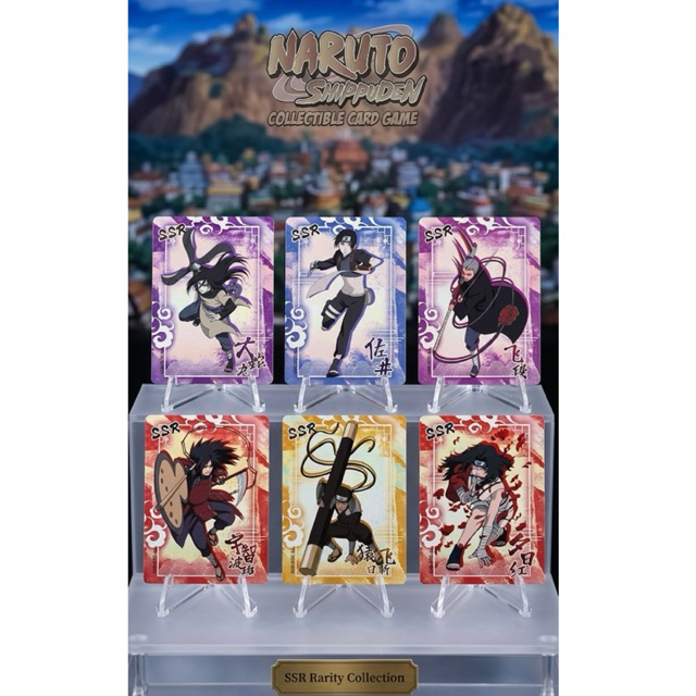 Set 6pcs Card CCG Naruto [SSR Series]
