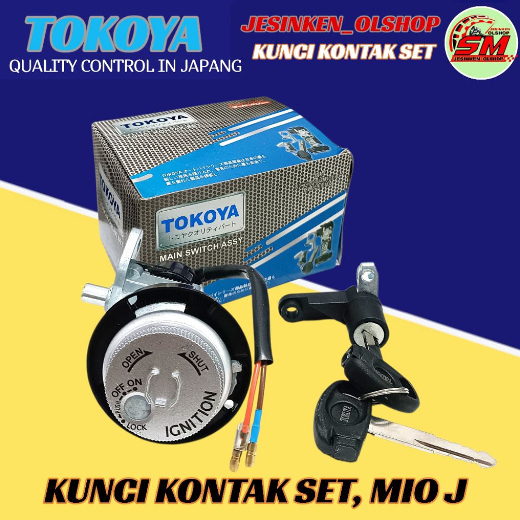 Kunci Kontak Set Plus Kunci Jok Motor Mio J (TOKOYA)