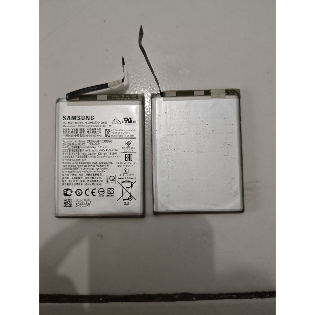 BATERAI SAMSUNG NEW OEM MINUS FISIK Galaxy A02s, A03s, A03, dan A14 4G