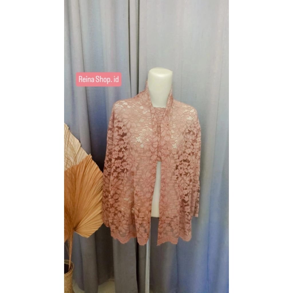 Atasan Baju Kebaya Brukat Jumbo Kutubaru