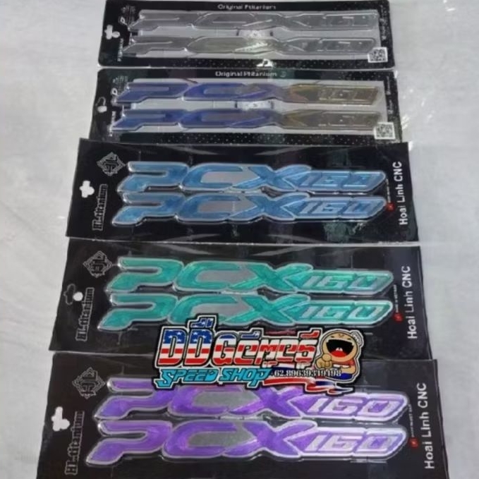 emblem pcx160 Titanium Original Vietnam