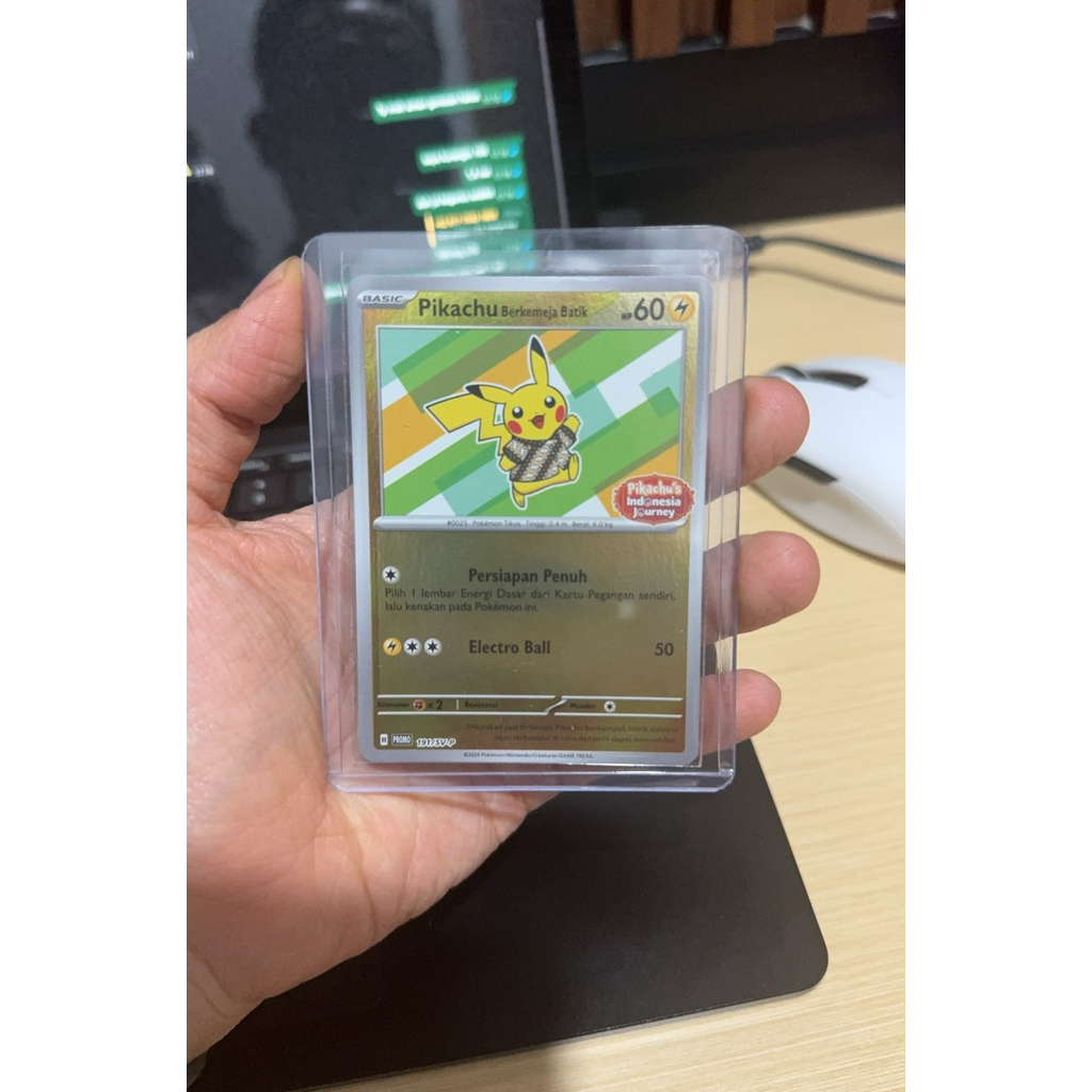 Pikachu batik Holo