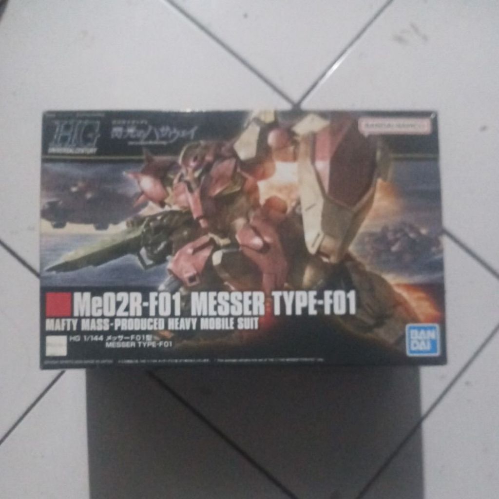 HGUC Me02R-F01 Messer Type F01