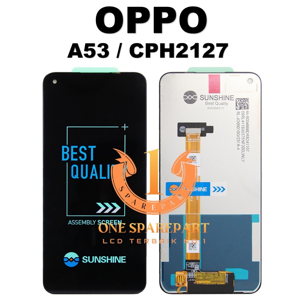 LCD TOUCHSCREEN OPPO A53CPH 2127 COMPLETE ORIGINAL 1 SET 100%