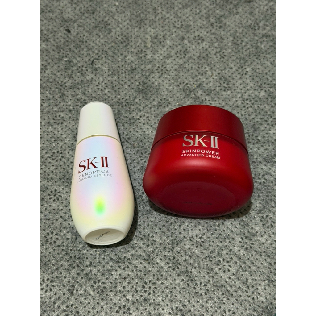 PRELOVED SK-II Ultra Genoptics dan Skinpower Cream