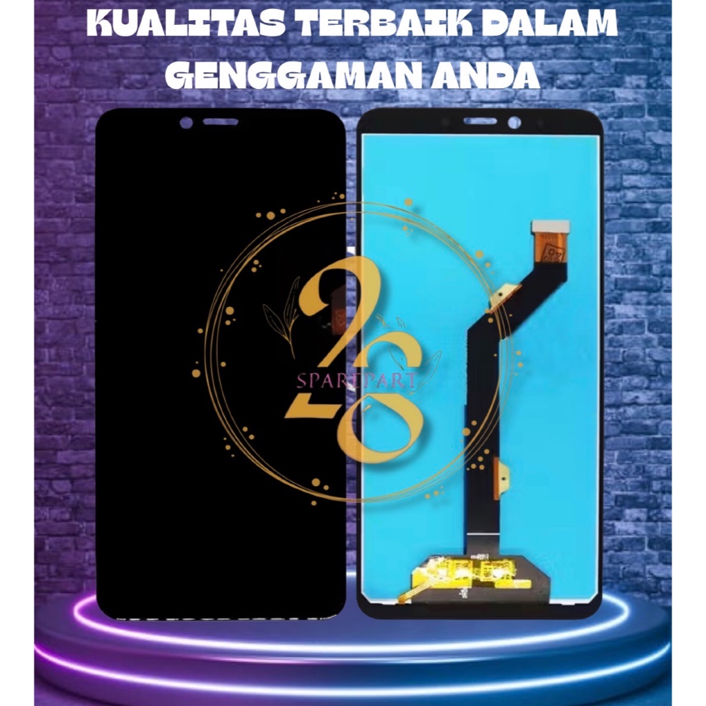 LCD FULLSET INFINIX X608 - HOT 6PRO - HOT 6 PRO ORG - LCD TOUCHSCREEN