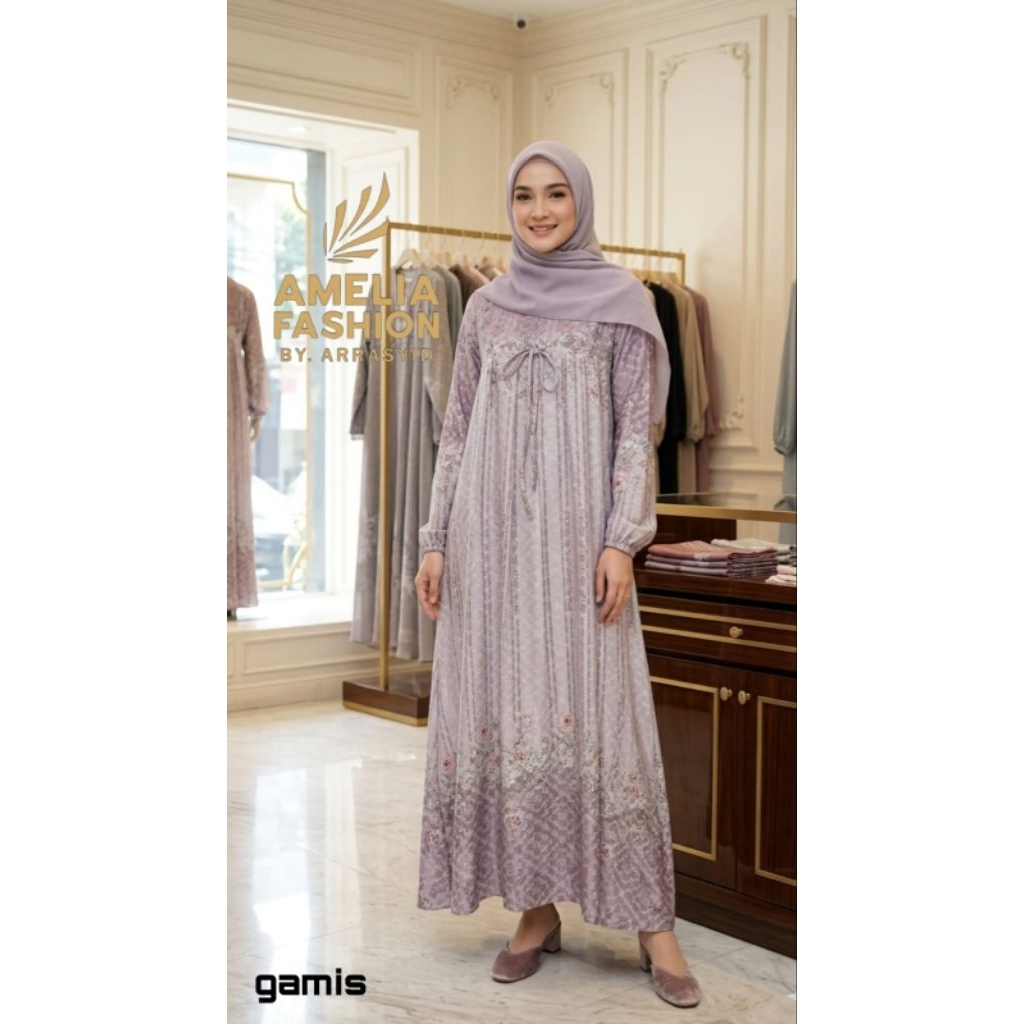 GAMIS ALESA JAGUAR ORY AMELIA FASHION/GAMIS JAGUAR AMELIA/GAMIS MOTIF EMBOS