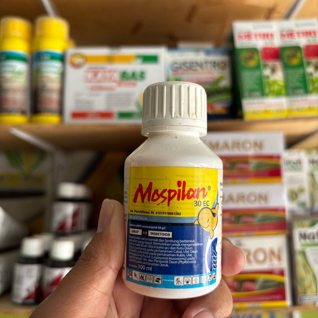 Mospilan 30 EC 100 ml Insektisida Ampuh Lalat Buah Kutu Daun Thrips Obat Hama Tanaman
