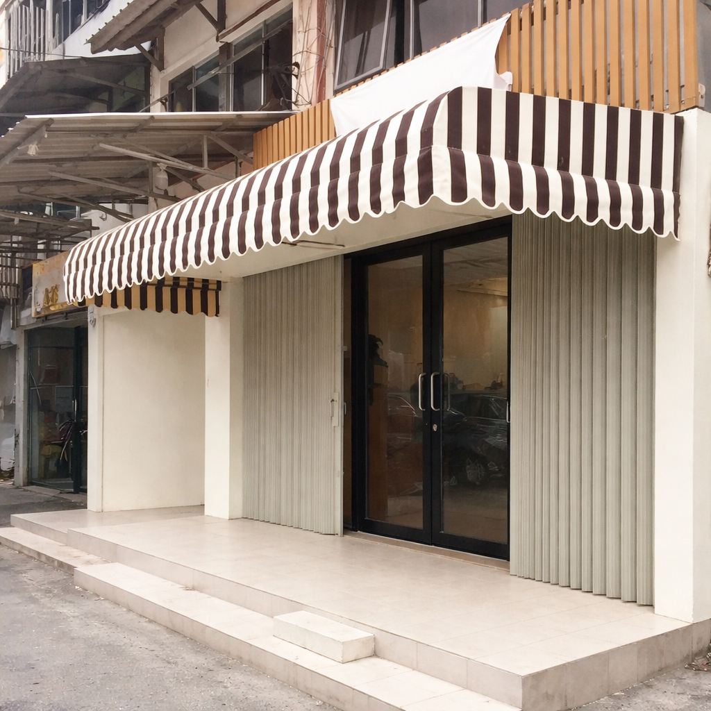 Jasa Pasang Kanopi Kain untuk rumah atau kos Awning Murah + Free Survey