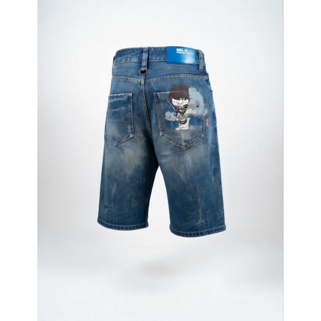 Shortpants Celana Pendek  Jeans SelvedgeDenim Bigtrain Maskboy Mudwash Y2K Rare Item bekas/second/pl