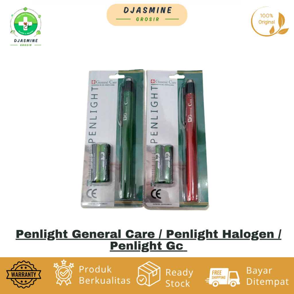 Penlight General Care / Penlight Halogen / Penlight Gc / Senter Mata / Senter Medis