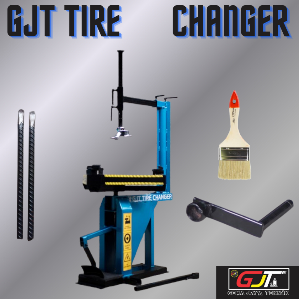 Tire Changer Alat Bongkar Pasang Ban Tubles NON Tubles Motor Mobil Manual GJT TIRE CHANGER