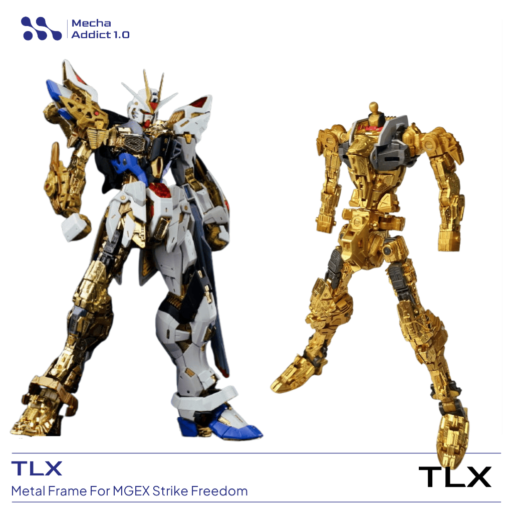 TLX Metal Frame Upgrade for MGEX Strike Freedom Gundam