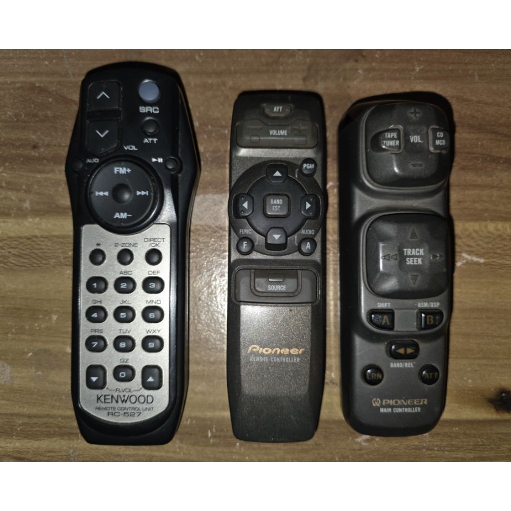 Remote Kenwood Pioneer Tape TV CD DVD Player Mobil