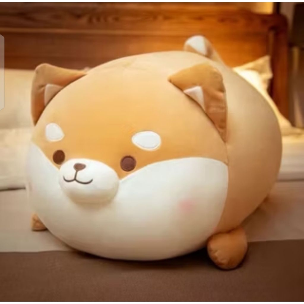 BONEKA IMPORT SHIBA BOBOK PLUSH LEMBUT
