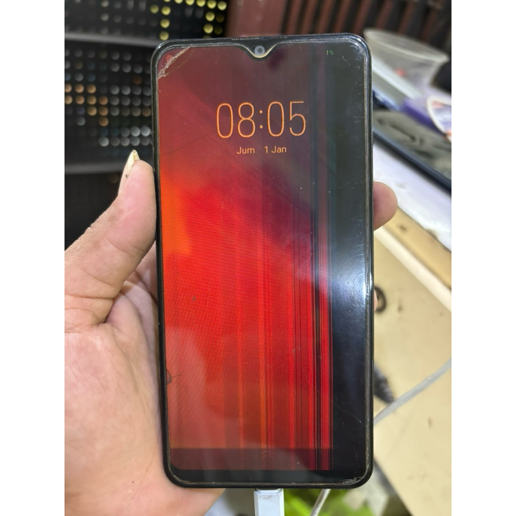 vivo y91c ram 2/32 minus lcd sama baterai agak drop