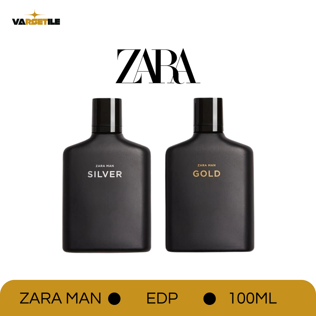 [100% ORIGINAL]Parfum Gold/Silver ZARA MAN / Zara Silver and Gold EDT PARFUME/PARFUM PRIA MURAH