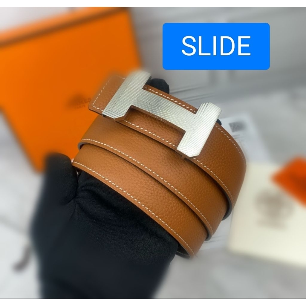 MEN BELT SABUK IKAT PINGGANG BRANDED PRIA H'M 0317 LEATHER MIROR