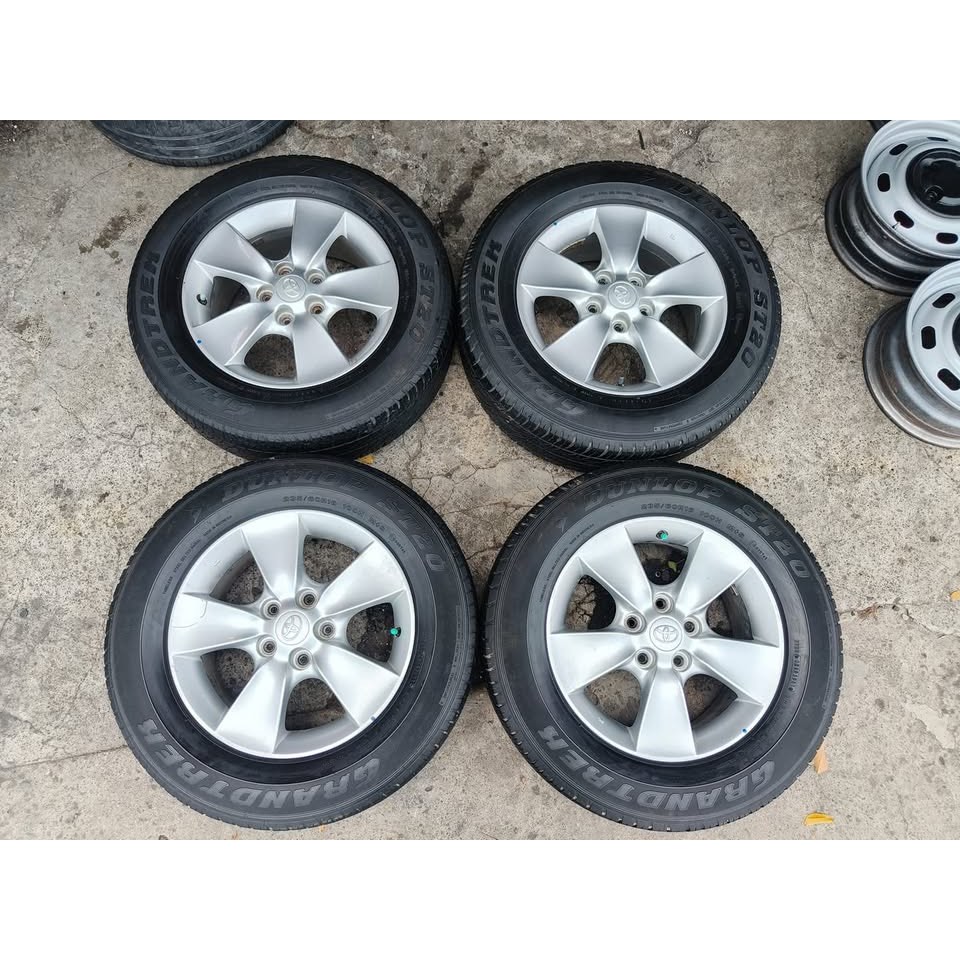 VELG SECOND SET OEM TOYOTA RUSH R16 VELG SAJA TANPA BAN 5X114. WAJIB BELI 4PCS