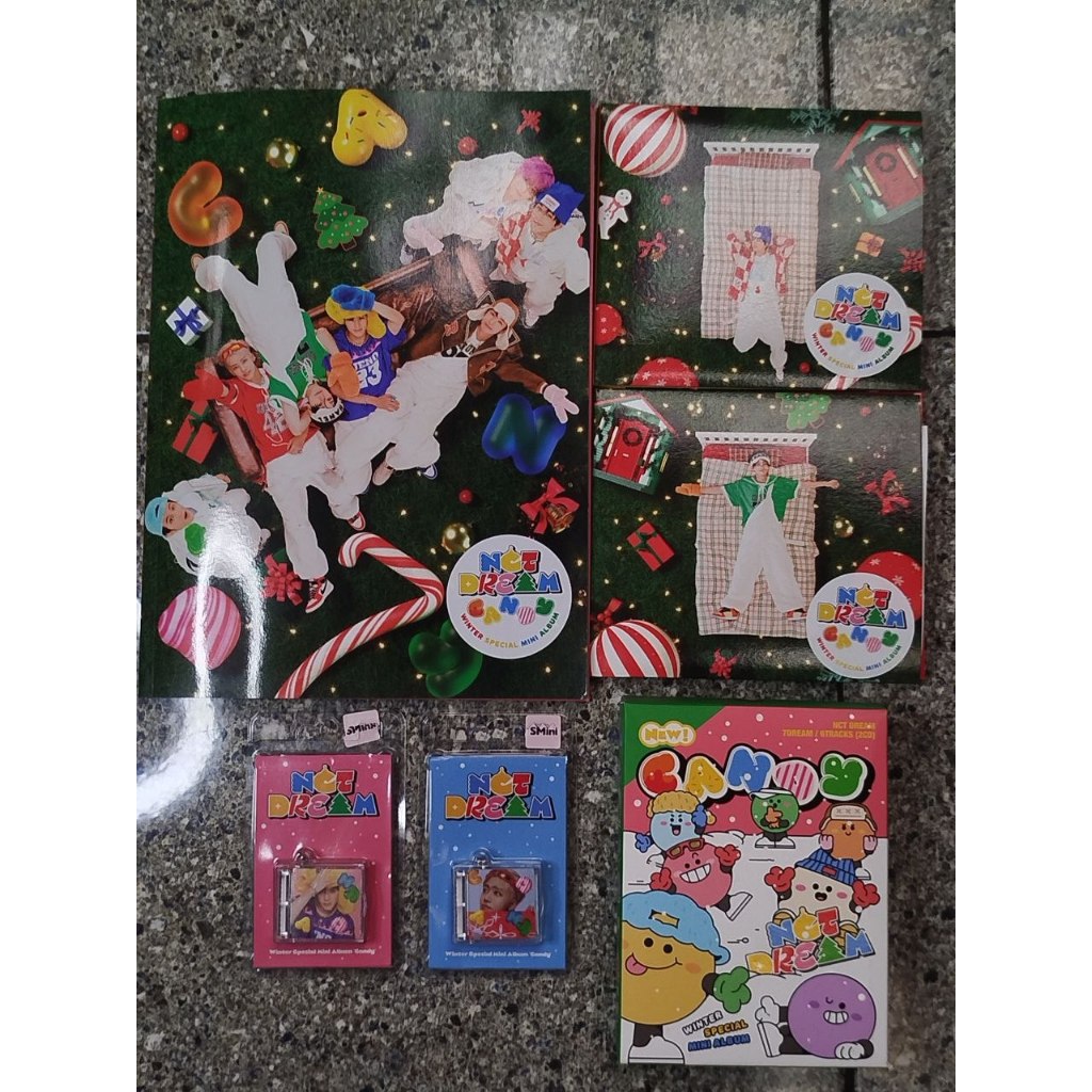[Unsealed] NCT Dream Candy Winter Special Mini Album Photobook ver., Digipack (Chenle & Jisung ver.)