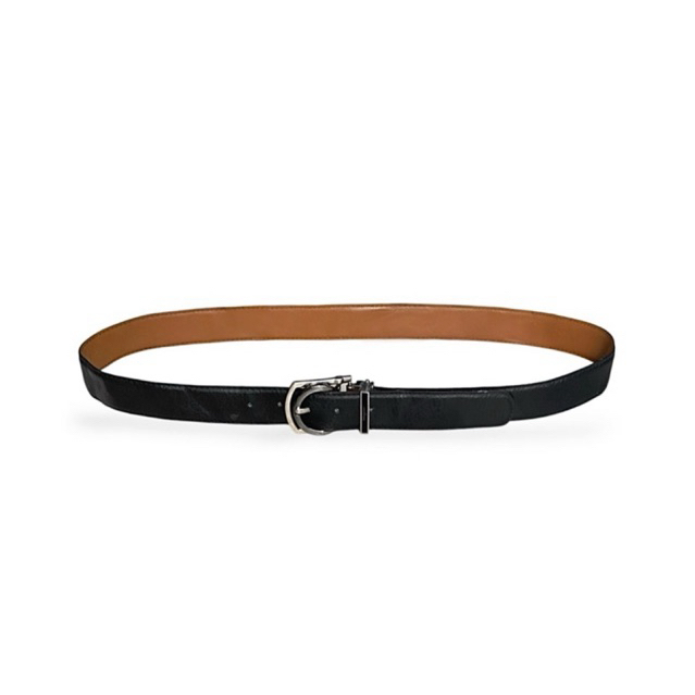 Ferragamo reversible leather belt black camel ikat pinggang sabuk designer salvatore