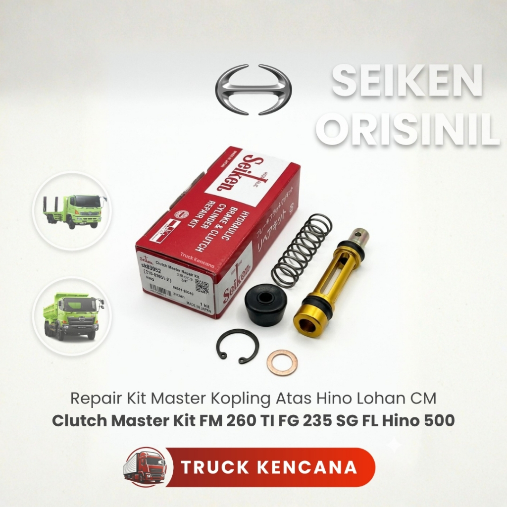 Repair Kit Master Kopling Atas Hino Lohan CM Clutch Master Kit FM 260 TI FG 235 SG FL Hino 500 Euro 