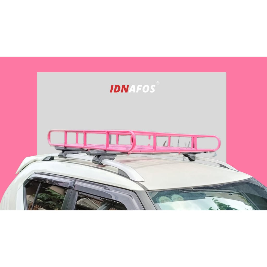 Roof Rack Mobil Classic Kotak Besi – Rak Atap Universal Kuat untuk Touring & Mudik