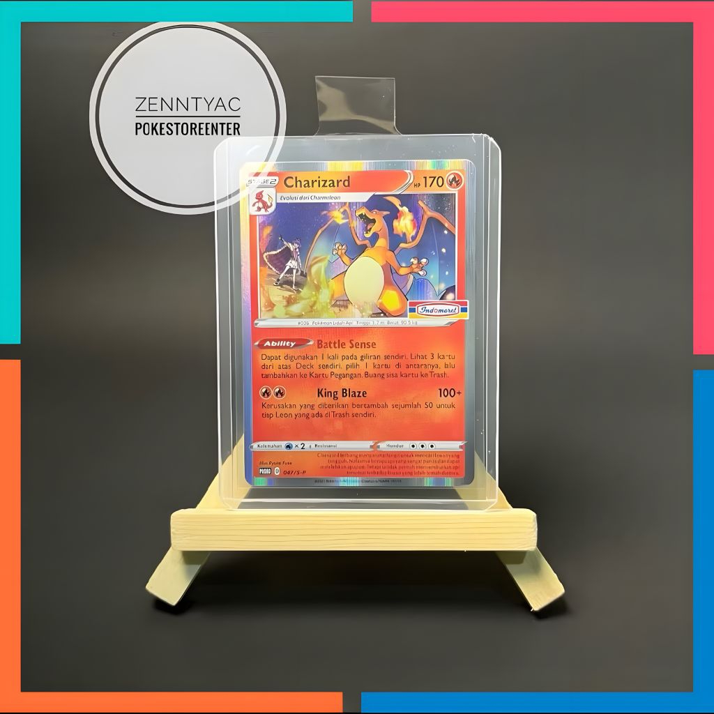 Charizard Promo Indomaret, Kartu Pokemon TCG Indonesia